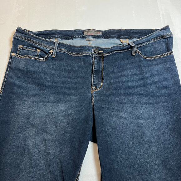 Torrid High Rise Luxe Slim Boot Cut Stretch Jeans Size 24S Western Casual Boho - Picture 3 of 10